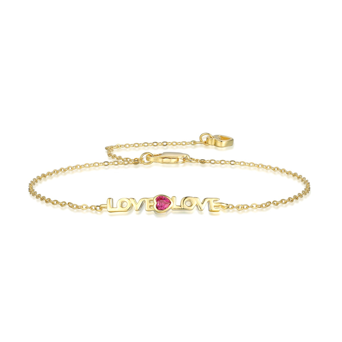 [Love More]Romantic Heart Shape Lover Bracelet