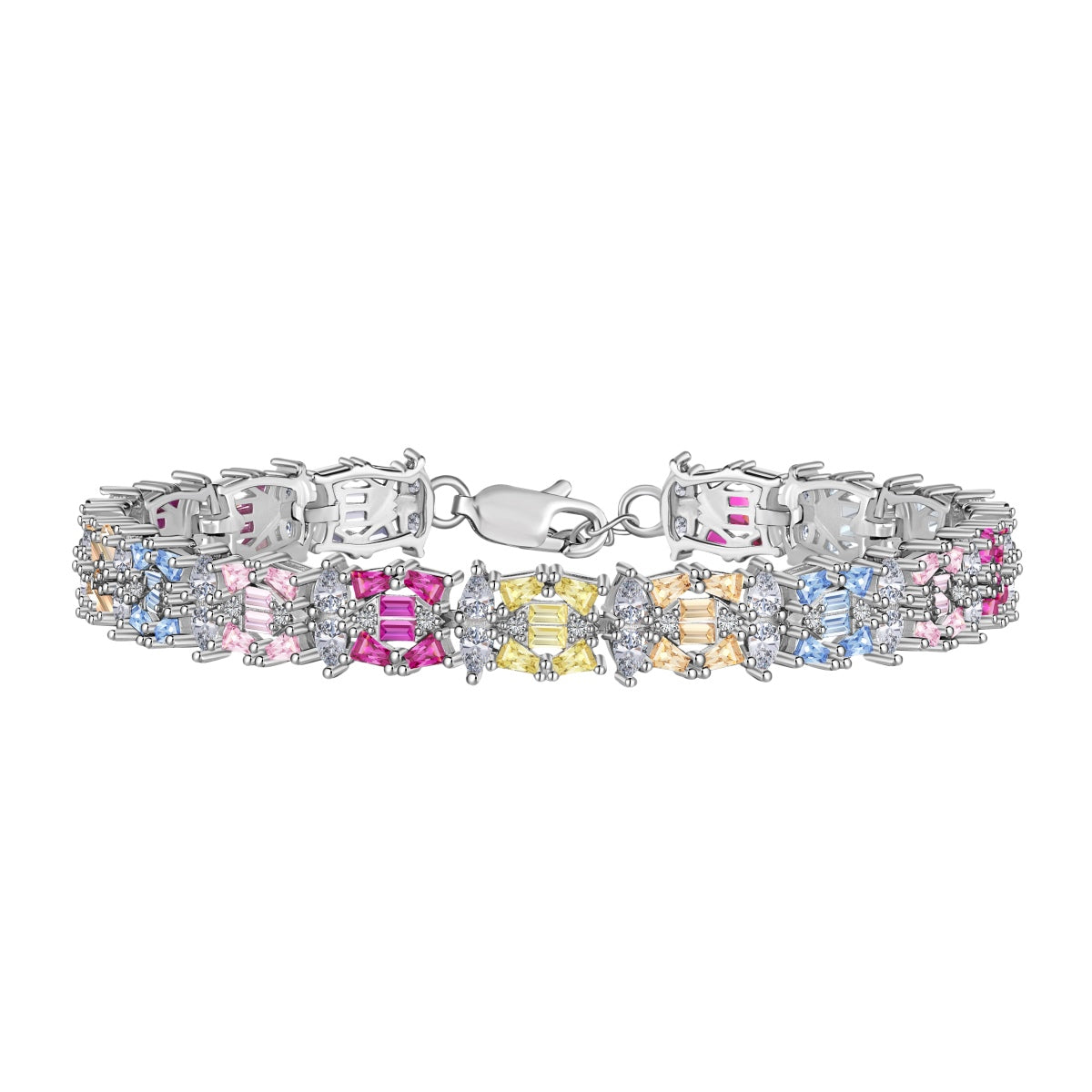 [Love More]Delicate Colorful Multi Cut Party Bracelet
