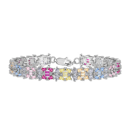 [Love More]Delicate Colorful Multi Cut Party Bracelet