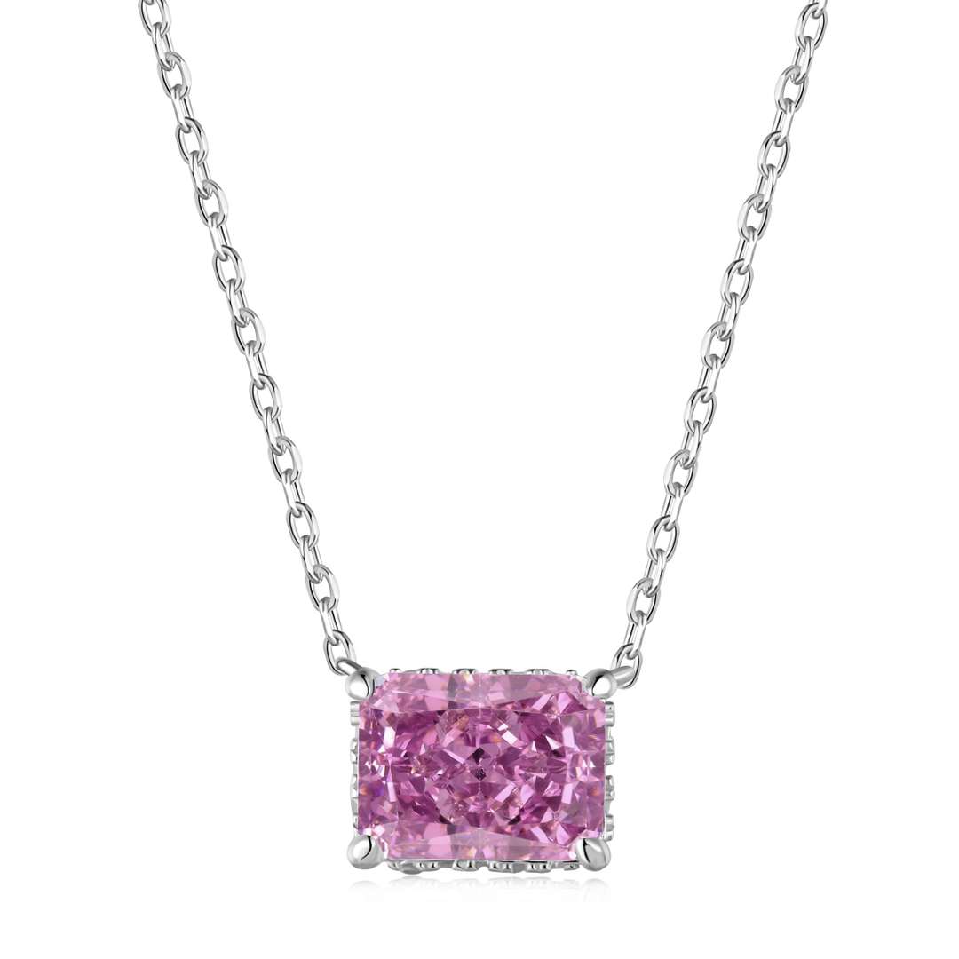 [Love More]Luxurious Square Shape Colorful Necalack