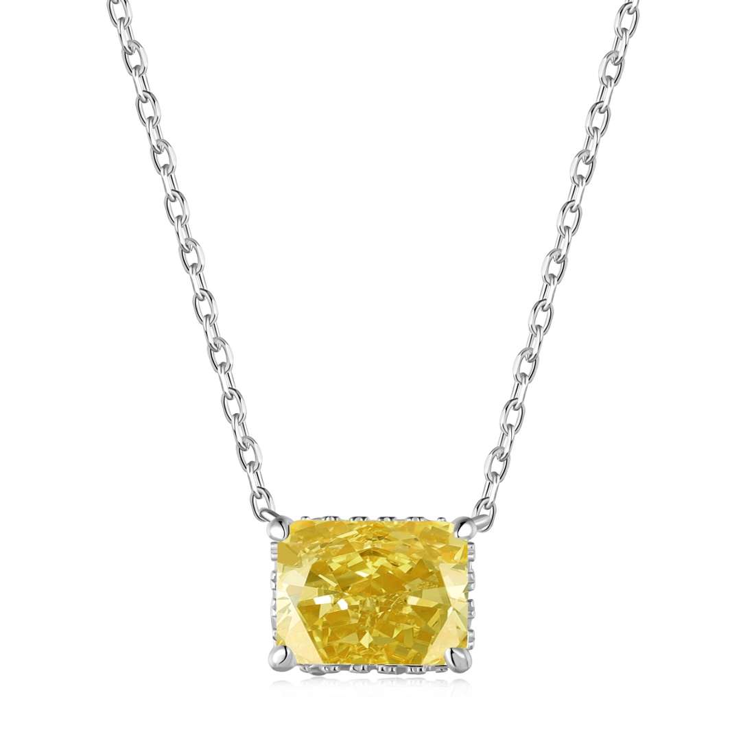 [Love More]Luxurious Square Shape Colorful Necalack