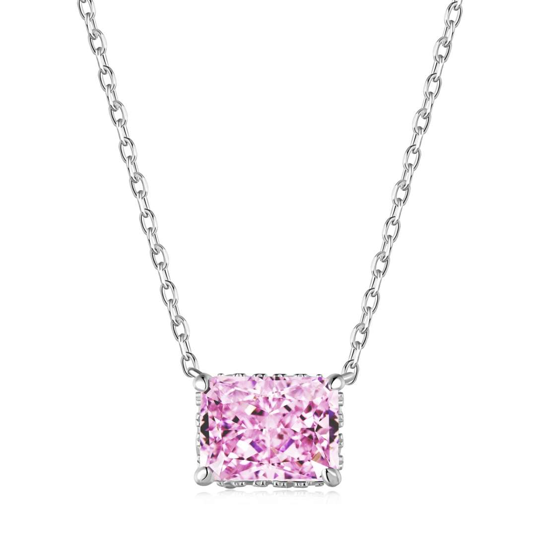 [Love More]Luxurious Square Shape Colorful Necalack