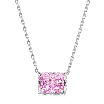 [Love More]Luxurious Square Shape Colorful Necalack