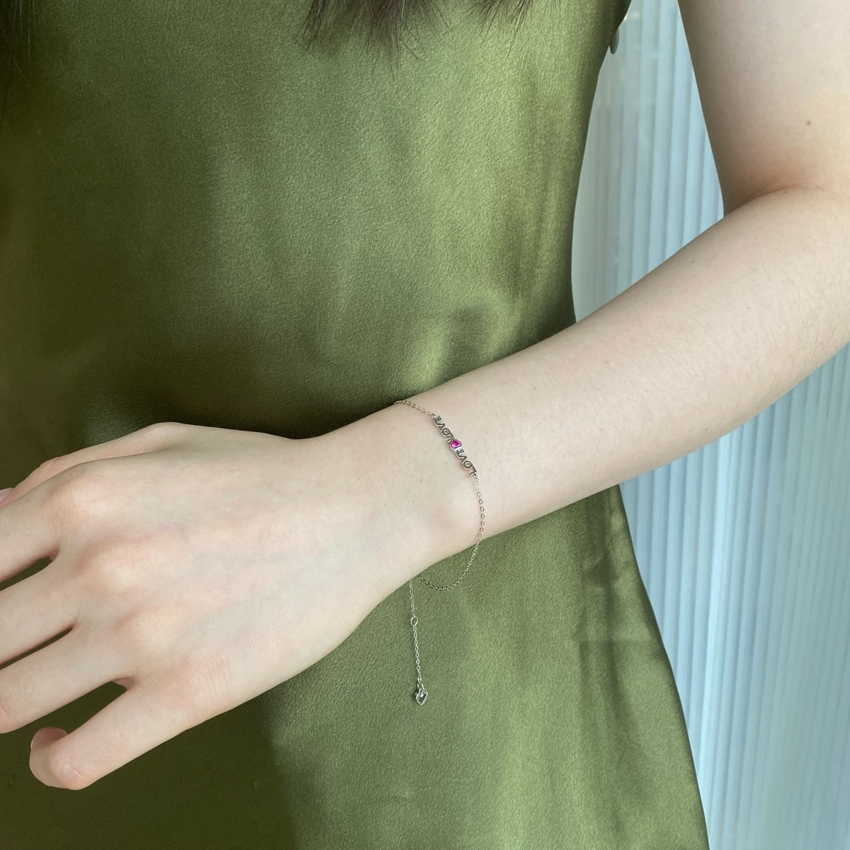 [Love More]Romantic Heart Shape Lover Bracelet