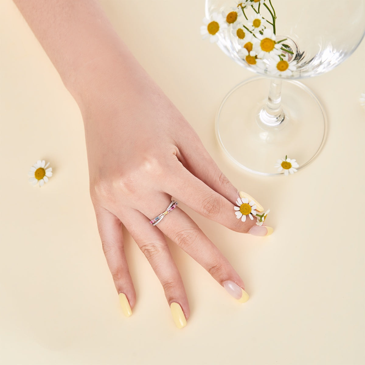 [Love More]Energetic Elegant Radiant Cut Party Ring