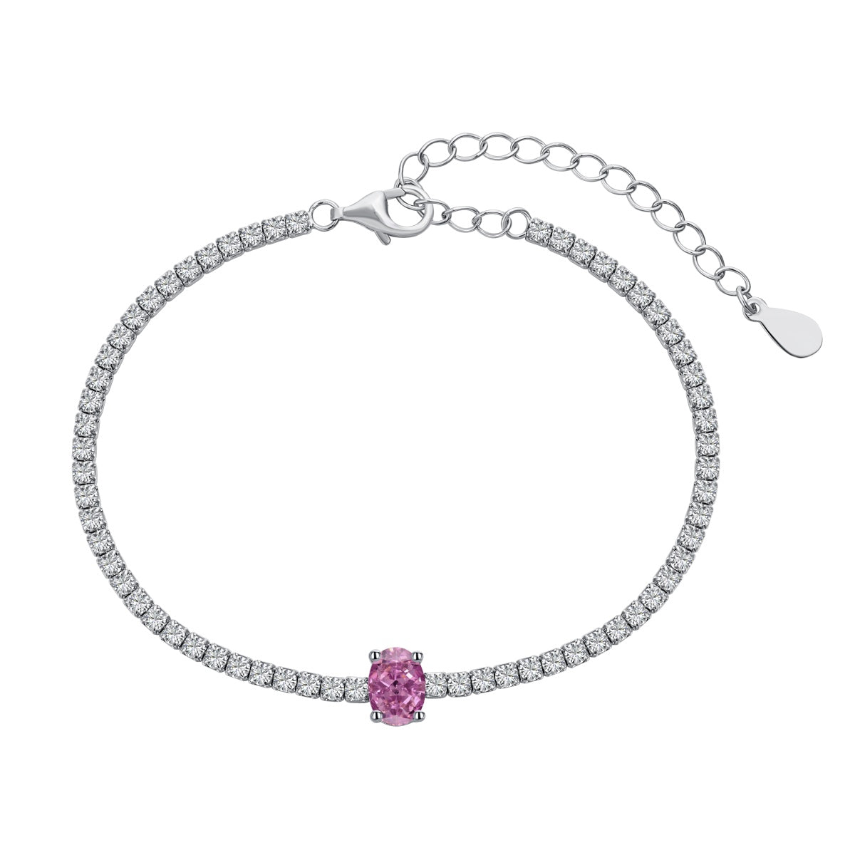 [Love More]0.75 Carat Exquisite Oval Cut Daily Bracelet
