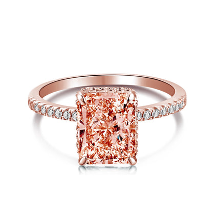 [Love More]4.0 Carat Luxurious Engagement Ring