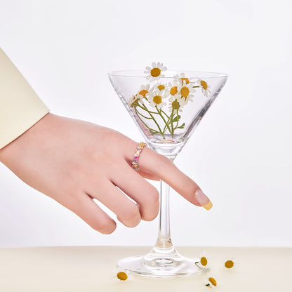 [Love More]Dazzling Polychromatic Multi cut Daily Ring