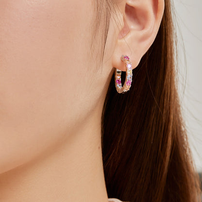 [Love More]Unique Round Cut Daily Earrings
