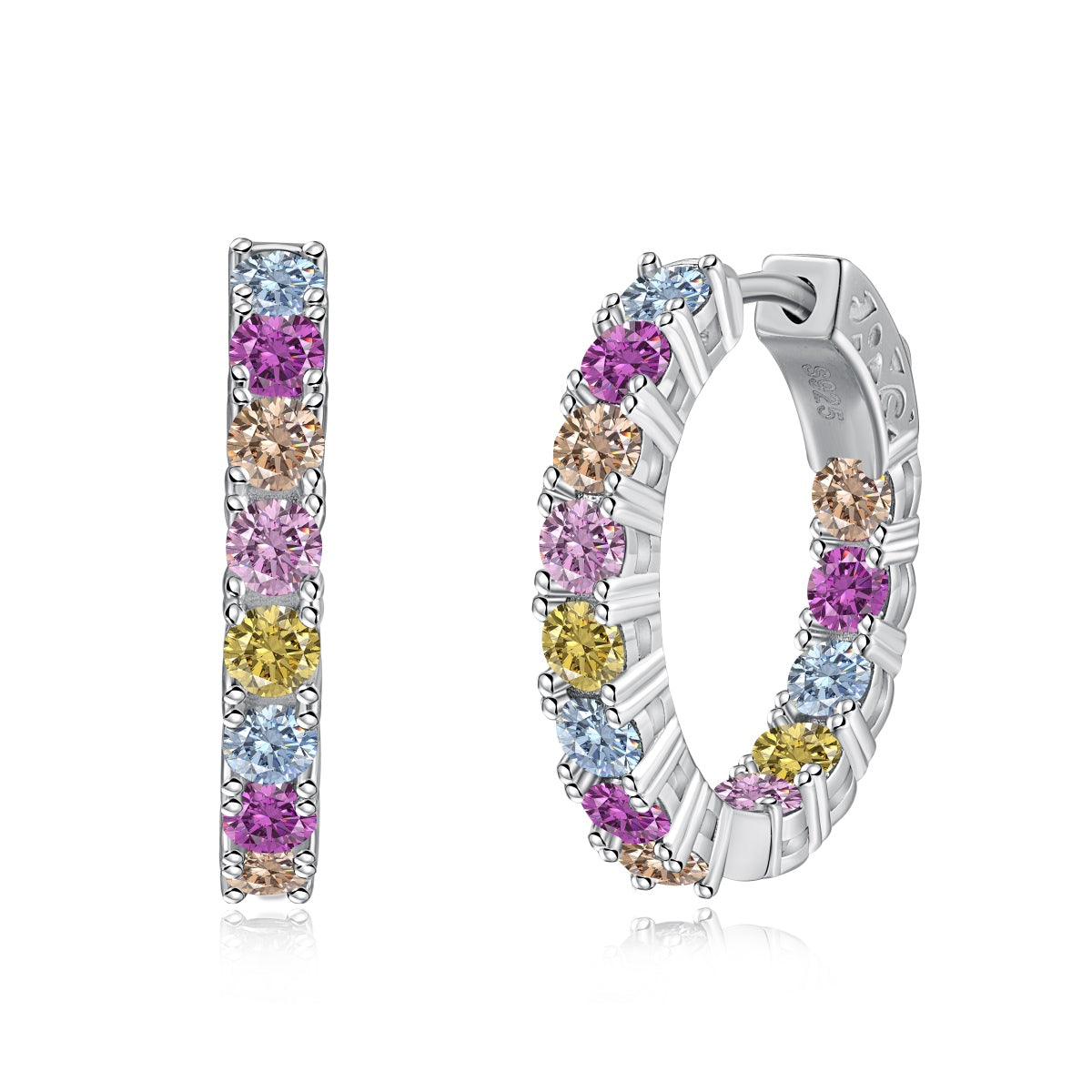[Love More]Unique Round Cut Daily Earrings