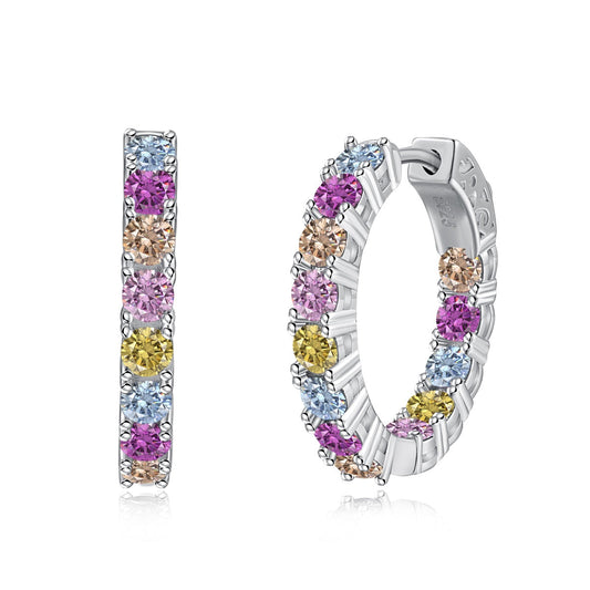 [Love More]Unique Round Cut Daily Earrings