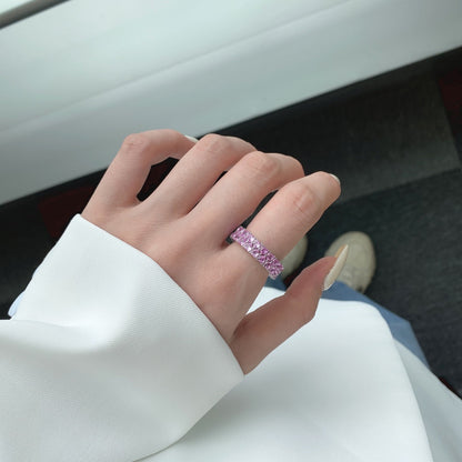 [Love More]Sparkling Full Heart Ring