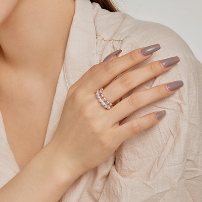 [Love More]Gorgeous Radiant Cut Daily Ring