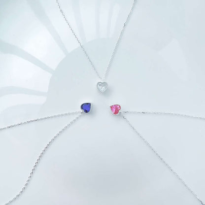 [Love More]Ornate Heart Shape Necklace