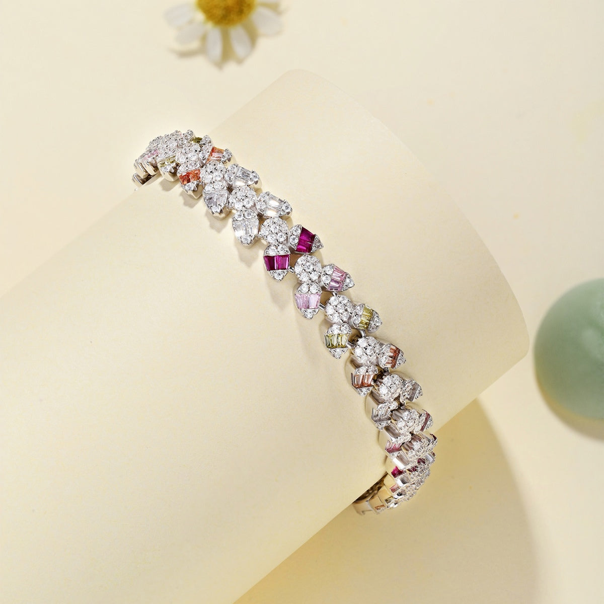 [Love More]Dainty Exquisite Flower Shape Daily Bracelet