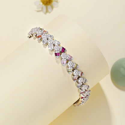 [Love More]Dainty Exquisite Flower Shape Daily Bracelet
