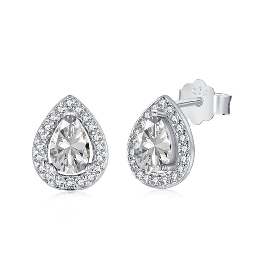 [Love More]Luxurious Water Drop Shape Earrings