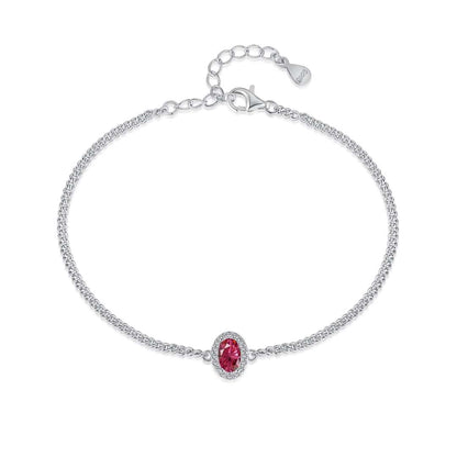 [Love More]Exquisite Oval Shape Bracelet