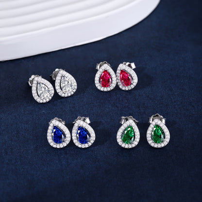 [Love More]Luxurious Water Drop Shape Earrings
