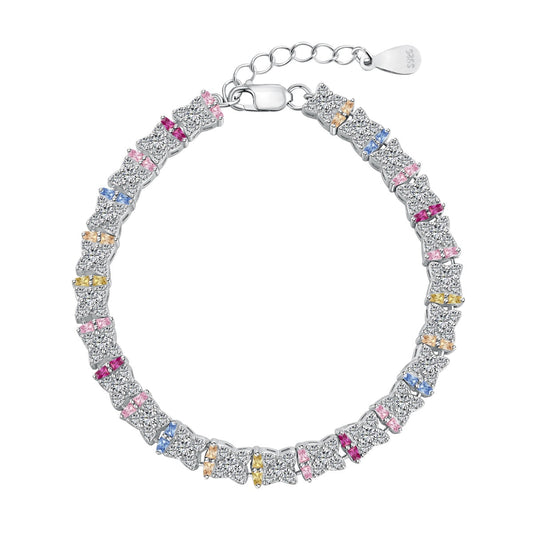[Love More]Unique Colorful Flower Shape Daily Bracelet