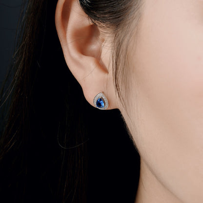 [Love More]Luxurious Water Drop Shape Earrings