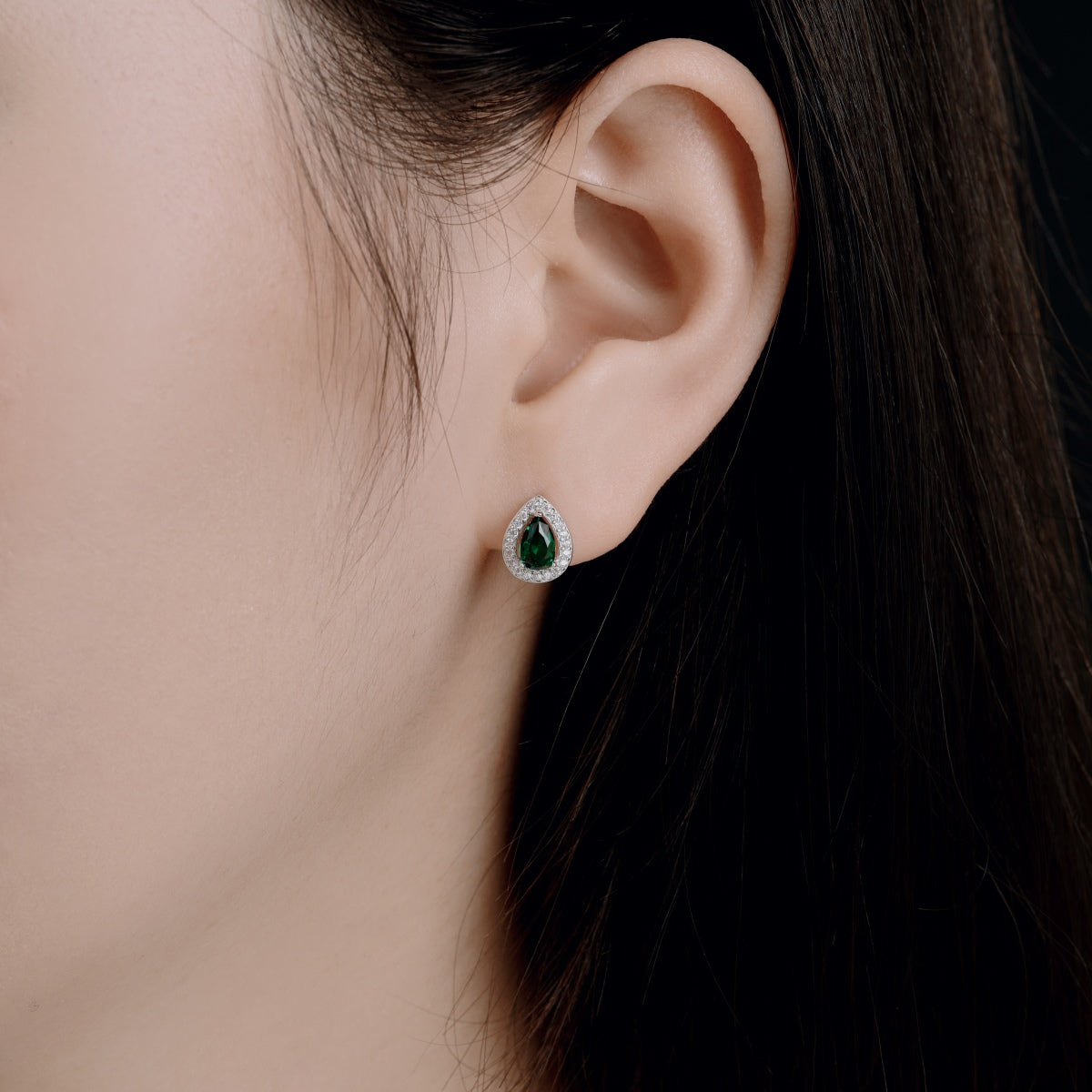 [Love More]Luxurious Water Drop Shape Earrings