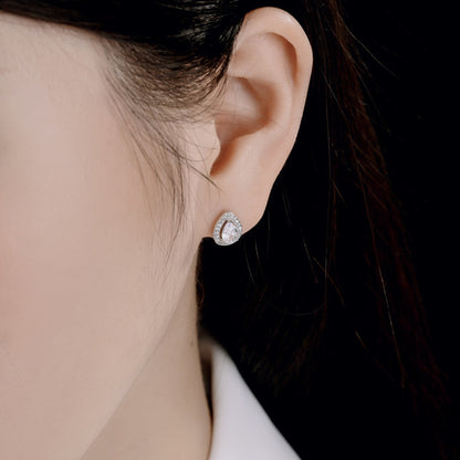 [Love More]Luxurious Water Drop Shape Earrings