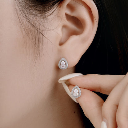 [Love More]Luxurious Water Drop Shape Earrings