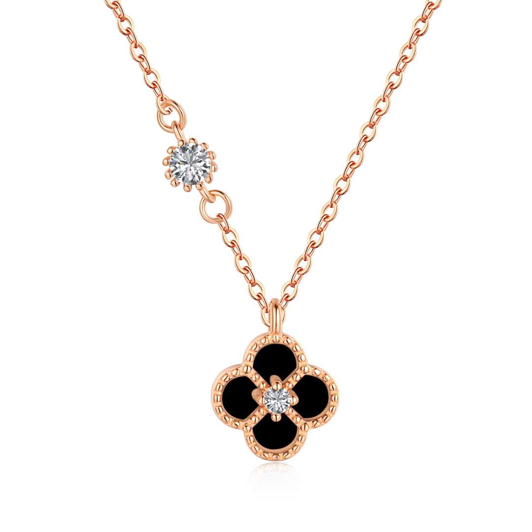 [Love More]Delicate Flower Shape Necklace