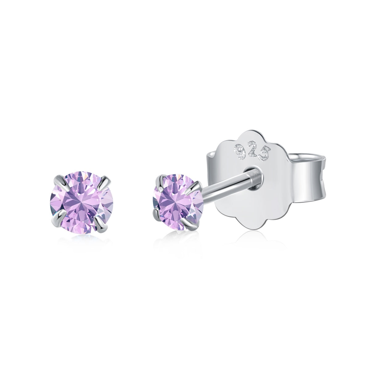 [Love More]Delicate Solitaire Earrings