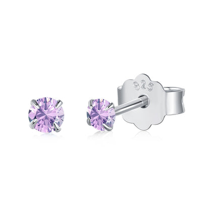[Love More]Delicate Solitaire Earrings