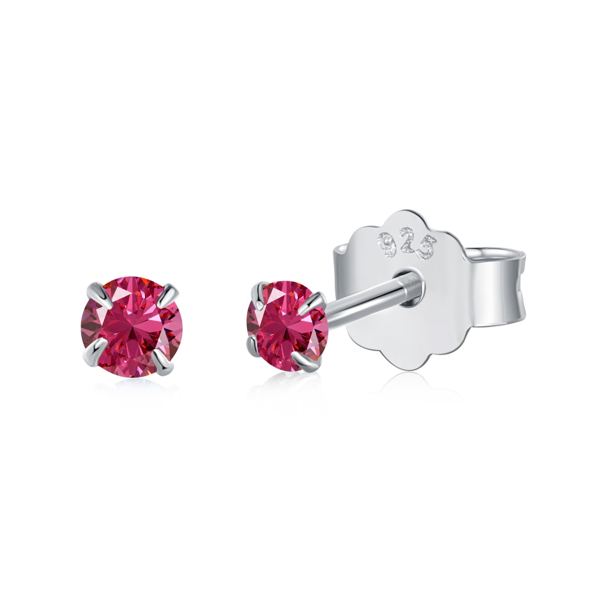 [Love More]Delicate Solitaire Earrings