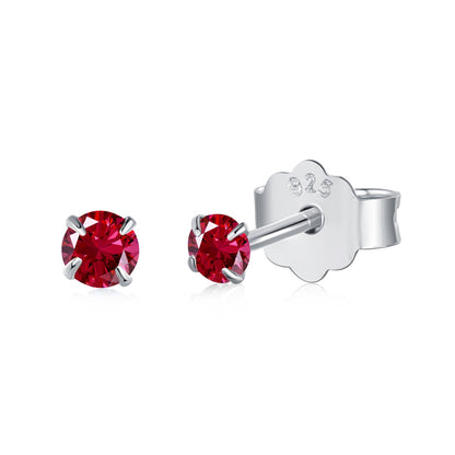 [Love More]Delicate Solitaire Earrings