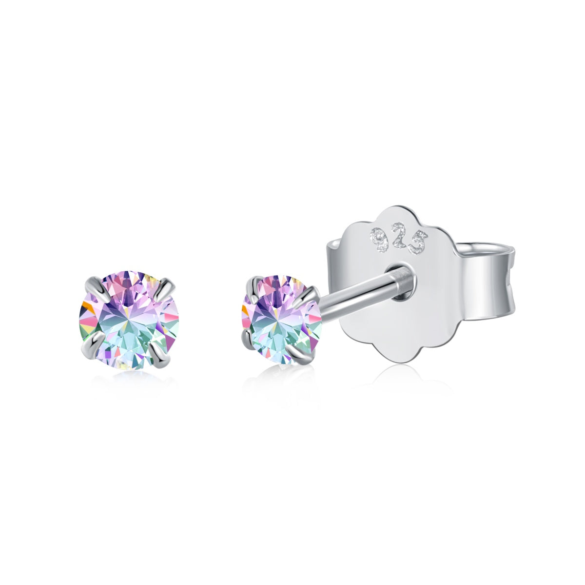 [Love More]Delicate Solitaire Earrings