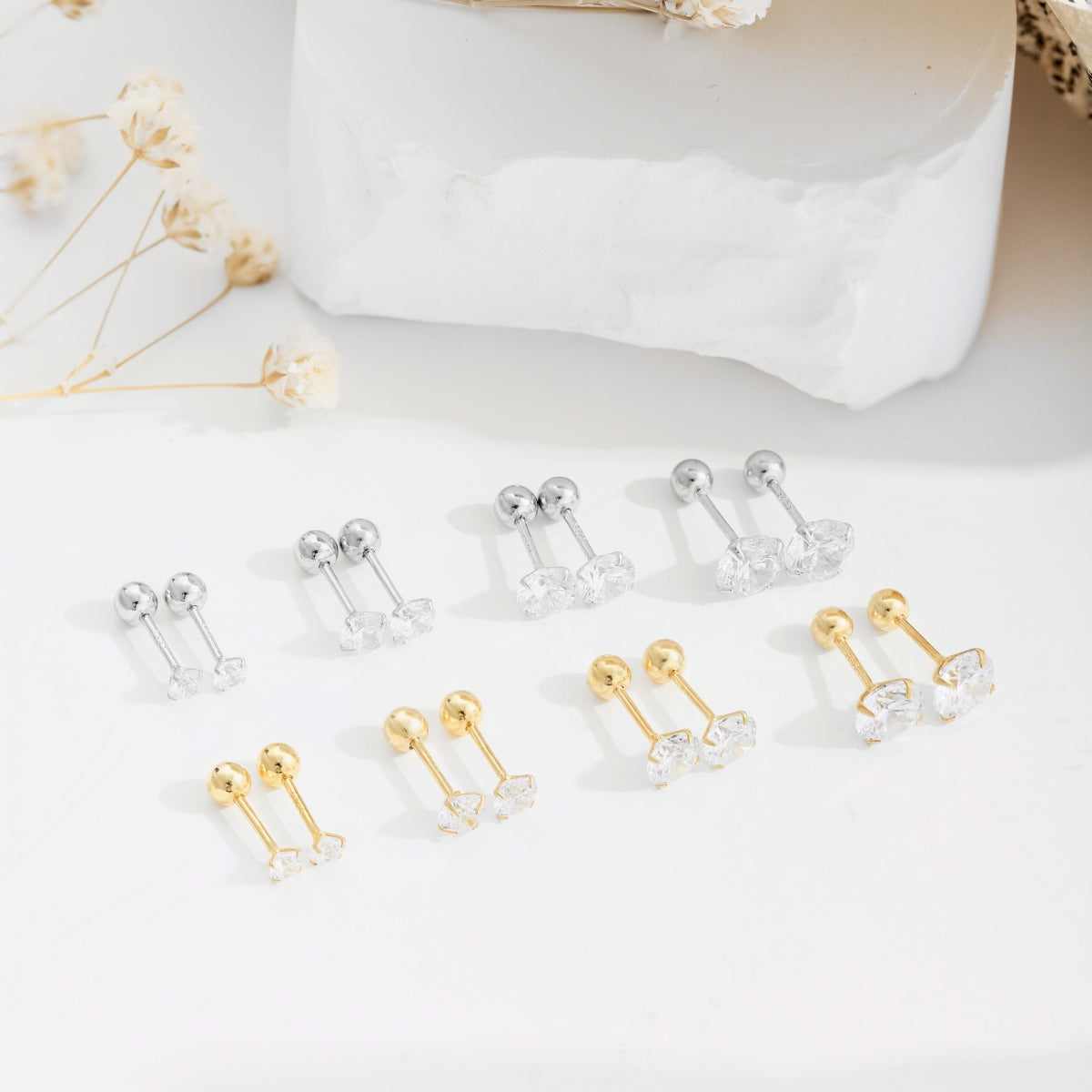 [Love More]Unique U-Shaped Ear Bone Earrings