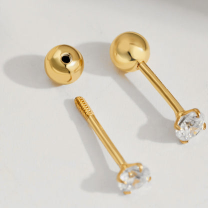 [Love More]Unique U-Shaped Ear Bone Earrings