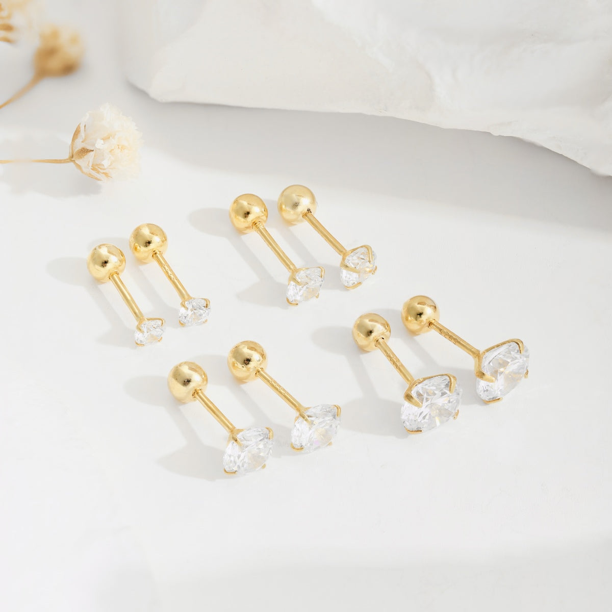 [Love More]Unique U-Shaped Ear Bone Earrings