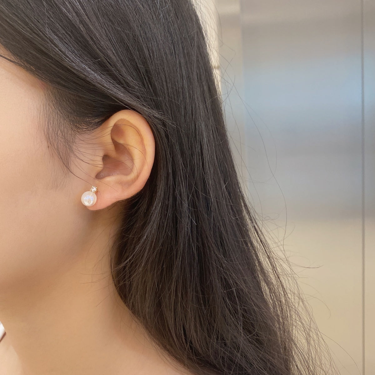 [Love More]Symphony Mermaid Pearl Earrings