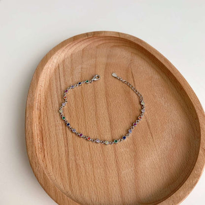 [Love More]Colorful Bead Array Bracelet