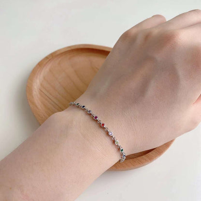 [Love More]Colorful Bead Array Bracelet