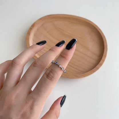 [Love More]Unique Trapezoid Cut Daily Ring
