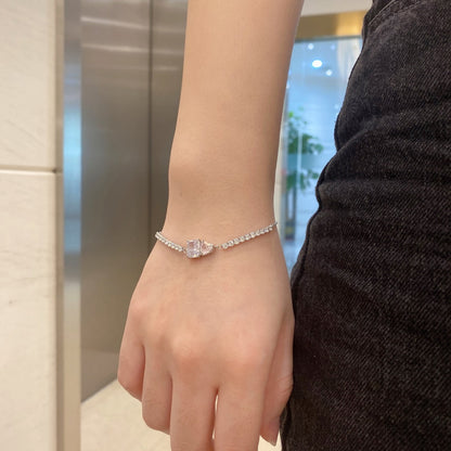 [Love More]Dazzling Unique Multi Shape Lover Bracelet