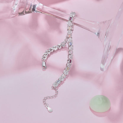 [Love More]Dazzling Radiant Multi Cut Daily Bracelet