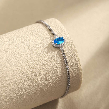 [Love More]Exquisite Oval Shape Bracelet
