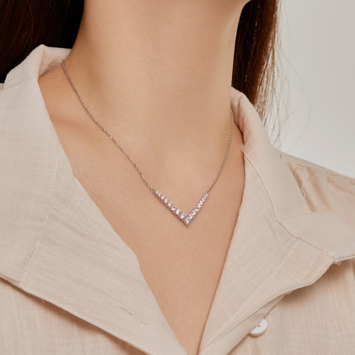 [Love More]Ornate Round Cut Necklace