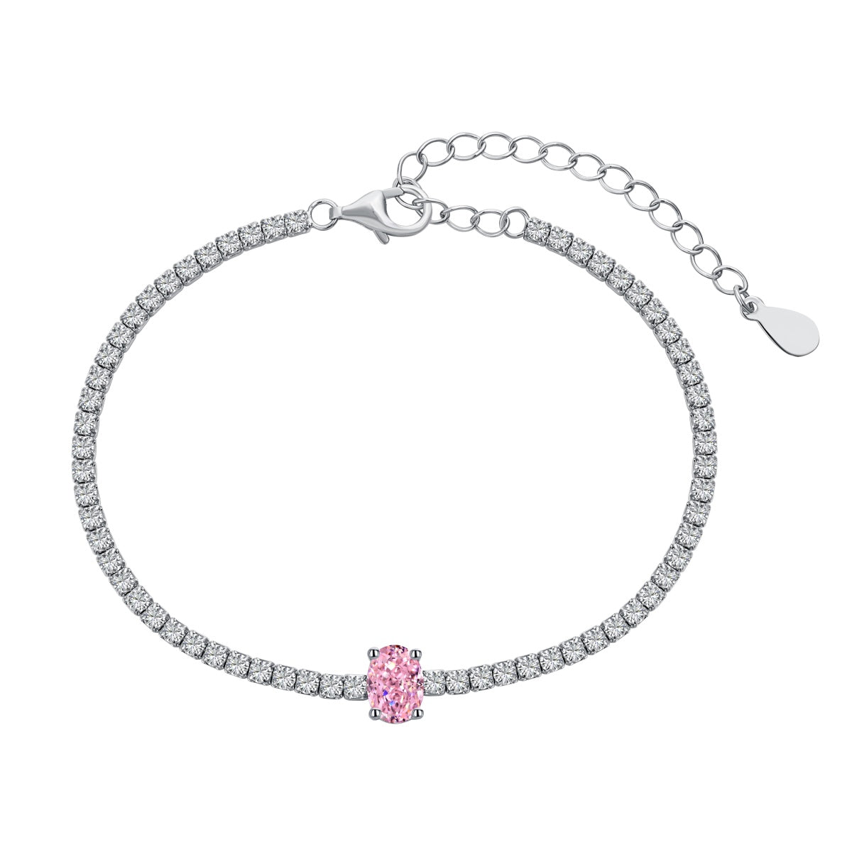 [Love More]0.75 Carat Exquisite Oval Cut Daily Bracelet