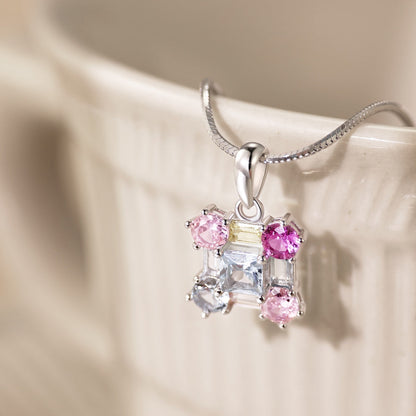 [Love More]Gorgeous Multi Colorful Necklace