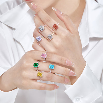 [Love More]4.0 Carat Luxurious Engagement Ring
