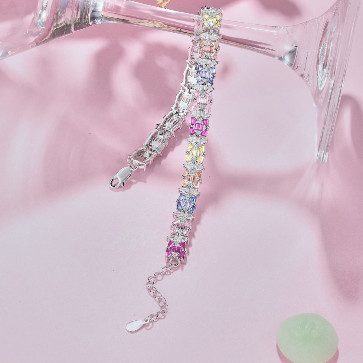 [Love More]Delicate Colorful Multi Cut Party Bracelet