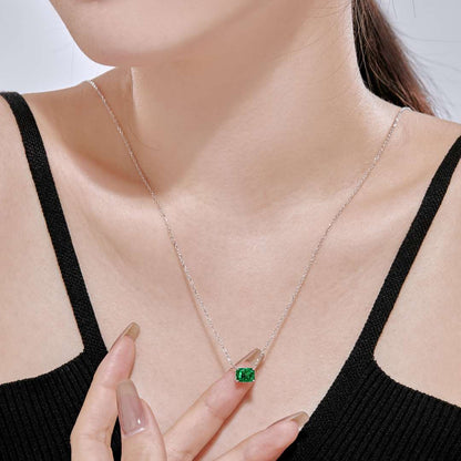 [Love More]Luxurious Square Shape Colorful Necalack